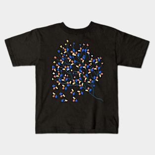 Falling blossoms Kids T-Shirt